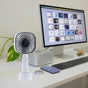 TG77648 WENTYLATOR WIATRAK MINI WIATRACZEK RĘCZNY PODRÓŻNY PLAŻOWY 13