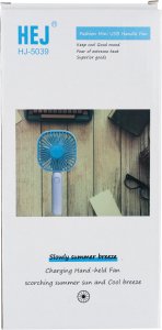 TG77648 WENTYLATOR WIATRAK MINI WIATRACZEK RĘCZNY PODRÓŻNY PLAŻOWY 2