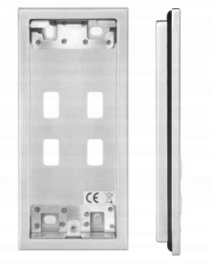 6025/442-N URMET Zestaw domofonowy z dwoma przyciskami wywołania, natynkowy 6