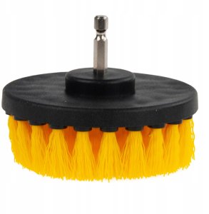 TM-00410 SZCZOTKI CZYSZCZĄCE SPRZĄTAJĄCE NA WIERTARKĘ WKRĘTARKĘ 4szt ZESTAW 5