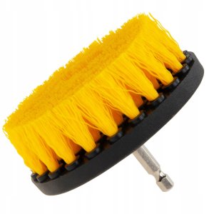 TM-00410 SZCZOTKI CZYSZCZĄCE SPRZĄTAJĄCE NA WIERTARKĘ WKRĘTARKĘ 4szt ZESTAW 6