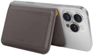 Uniq MAGNETYCZNY PORTFEL RFID UNIQ LYDEN DS STOJAK NA TELEFON SZARY 3