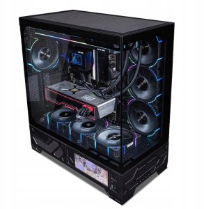 Obudowa komputerowa Valkyrie VK03 LCD Black (VK-CASE03LCD) 3