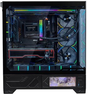 Obudowa komputerowa Valkyrie VK03 LCD Black (VK-CASE03LCD) 5
