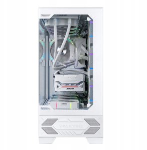 Obudowa komputerowa Valkyrie VK03 LCD White (VK-CASE03LCDW) 3