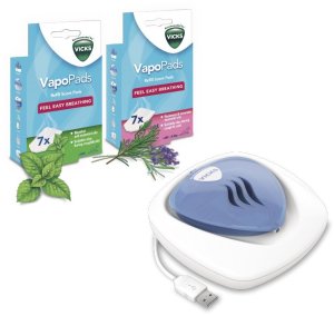 Dyfuzor zapachowy Vicks Przenośny Dyfuzor Zapachów Vh1800Eu Bez Wody 3