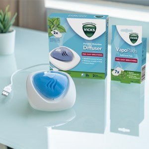 Dyfuzor zapachowy Vicks Przenośny Dyfuzor Zapachów Vh1800Eu Bez Wody 8