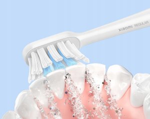 Końcówki do szczoteczki sonicznej XIAOMI T301/302 białe wybielanie 3