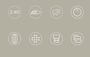 Xiaomi MWMM01 bezprzewodowa mysz USB + Bluetooth myszka 2w1 cicha OBURĘCZNA MIIIW-WHITE 9