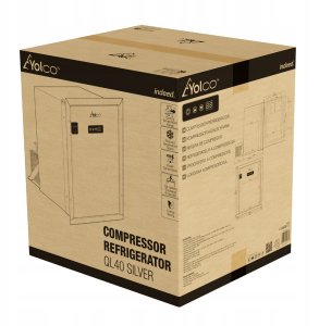 Lodówka turystyczna Yolco Lodówka kompresorowa QL40 Silver 5