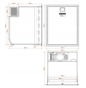 Lodówka turystyczna Yolco Lodówka kompresorowa QL90 Black 8