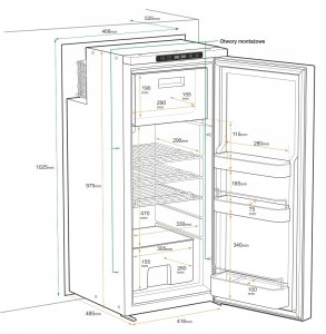 Lodówka turystyczna Yolco Lodówka kompresorowa RL90 Black 8