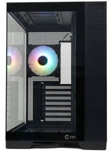 Obudowa do komputera ZENPC Cube Black 4x Fander P12 PWM PST ARGB 11