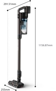 PHILIPS 7000 series Aqua bezvada spieķa tipa putekļsūcējs XC7163/01 XC7163/01 (8720389066801) 4