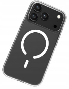 Etui Roobix Clarion MagSafe do iPhone 17 Pro Max - przezroczyste 3