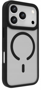 Etui Roobix Dusky MagSafe do iPhone 17 Pro Max - czarne matowe 3