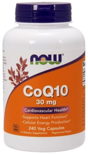 NOW Foods Coenzyme Q10 30mg 240 kapsułek 1