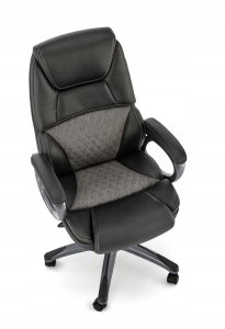 Fotel biurowy STEVEN czarny/szary HALMAR 4