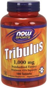 NOW Foods Tribulus 1000mg - 180 tabletek 1