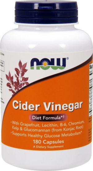 NOW Foods Cider Vinegar Diet 180 kaps. 1
