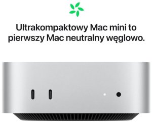 Komputer Apple Mac mini M4 Apple M4 24 GB 512 GB SSD macOS Sequoia 3