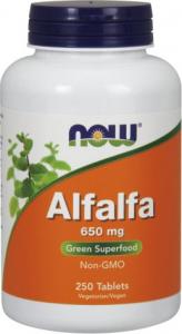 NOW Foods Alfalfa 650mg 250 tabl. 1