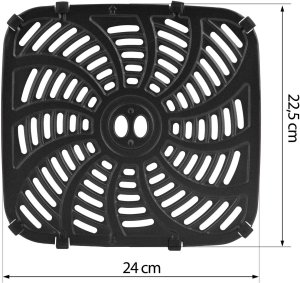 Berdsen Ruszt tacka do frytkownicy beztłuszczowej Air Fryer 23x22 BD-655 7