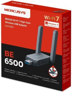 MERCUSYS MA37BEH WiFi7 USB adapter (AC1300,2,4GHz/5GHz/6GHz,USB3.0) 2