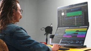 Monitor Mobile Pixels Geminos X 24 podwójne rozszerzenie ekranu FHD 4