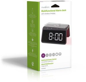Radio Nedis Budzik Nedis WCACQ30BK 5–15 W 2x alarm podświetlenie Czarny 11
