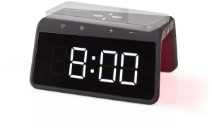 Radio Nedis Budzik Nedis WCACQ30BK 5–15 W 2x alarm podświetlenie Czarny 5