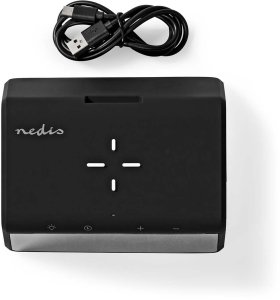 Radio Nedis Budzik Nedis WCACQ30BK 5–15 W 2x alarm podświetlenie Czarny 6