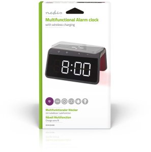 Radio Nedis Budzik Nedis WCACQ30BK 5–15 W 2x alarm podświetlenie Czarny 9