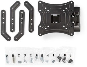 Nedis TVWM1430BK uchwyt do telewizorów 139,7 cm (55") Czarny 6