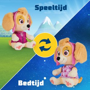Spin Master Maskotka Psi Patrol Przytulanka do snu Skye 3