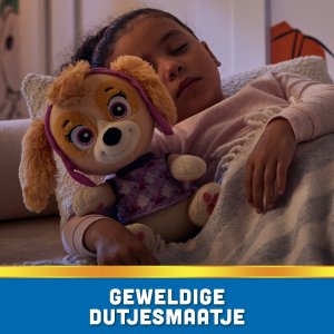 Spin Master Maskotka Psi Patrol Przytulanka do snu Skye 4