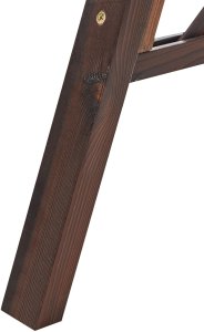 Huśtawka ogrodowa SENARICA Drewno Ciemnobrązowy 13