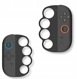 YAXO Uchwyt do Joy-Con BOXING SET do NS2 Techno Black 6
