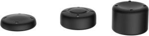 Yaxo Nakładki Joy-Con Thumbstick Set do NS2 czarne (YAX-GA-AC-12) 2