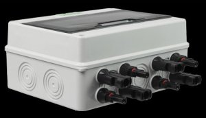 Rozdzielnica fotowoltaiczna PV 1000V DC IP65 32A - 2 stringi 4