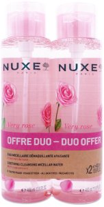 Nuxe Set Duo, , Very Rose, Cleansing & Soothing, Micellar Water, For Sensitive Skin, 2 pcs, 400 ml For Women 2