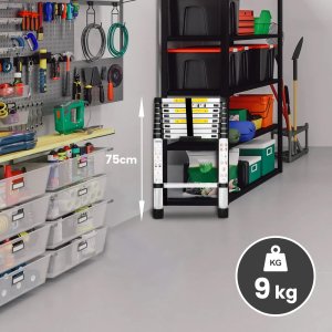 EXTRALINK TELESCOPIC LADDER LAD26ST 2.6 M 4