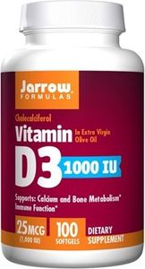Jarrow Vitamin D3 1000IU 100 kapsułek 1