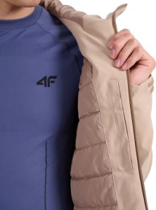 Kurtka narciarska męska 4F M0787 beżowa 4FWAW25TTJAM0787 83S L 7
