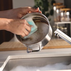 Zmywak profilowany z enzymami Vileda Pro Clean 3 szt. 12