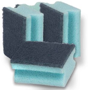 Zmywak profilowany z enzymami Vileda Pro Clean 3 szt. 9