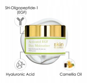 Skin Research, Advanced Epidermal Growth Factor, Moisturiser, Cream, For Face, 50 ml For Women 3