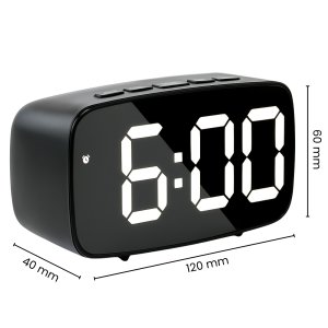 MINI KAMERA WIFI SZPIEGOWSKA UKRYTA W BUDZIKU ANDROID ZDALNY PODGLĄD RUCHU 5