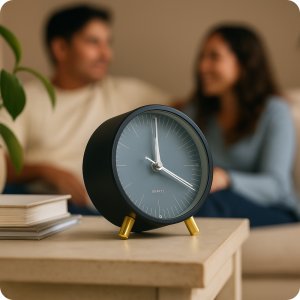 MINI KAMERA WIFI SZPIEGOWSKA UKRYTA W BUDZIKU ANDROID ZDALNY PODGLĄD 2