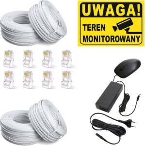 ZESTAW KAMER DO MONITORINGU POE DO DOMU 4 KAMERY 4MPX ZEWNĘTRZNE APLIKACJA 13